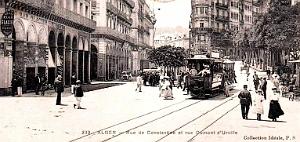 615- Alger - Rue de Constantine et rue Dumont d'Urville2 